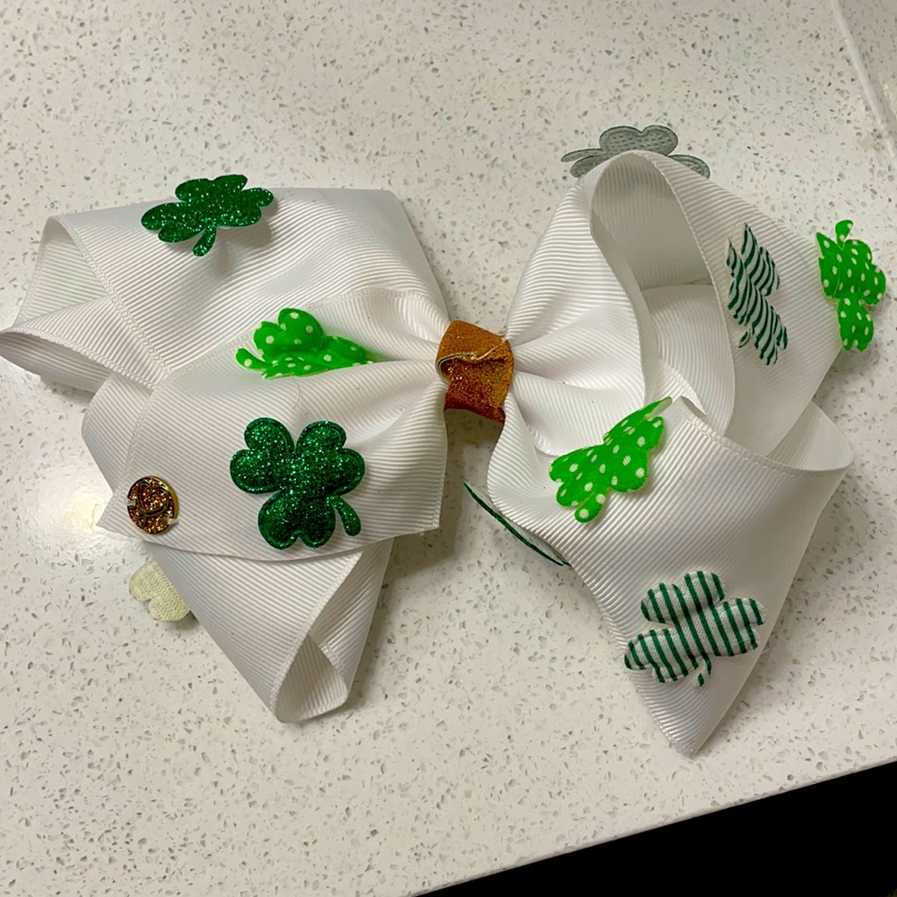 Irish/Notre Dame/St. Patrick’s Day bow